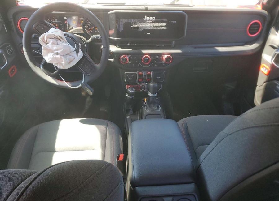 Salvage 2024 Jeep Gladiator Rubicon in Gray