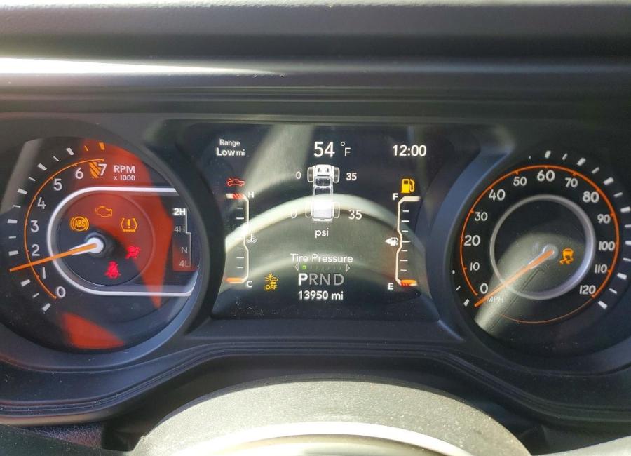 Salvage 2024 Jeep Gladiator Rubicon in Gray