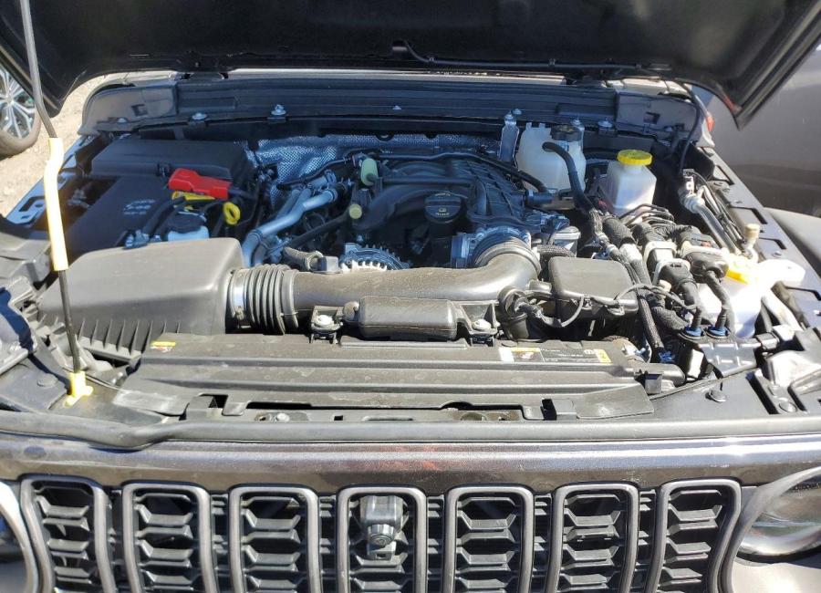 Salvage 2024 Jeep Gladiator Rubicon in Gray