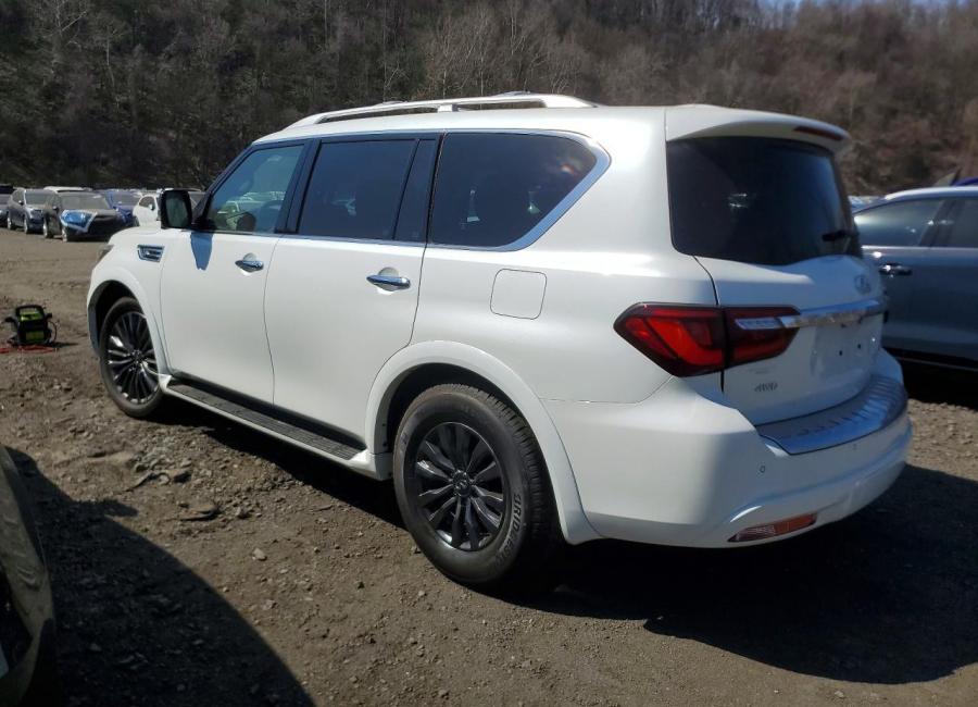 Salvage 2023 Infiniti Qx80 Sensory in White