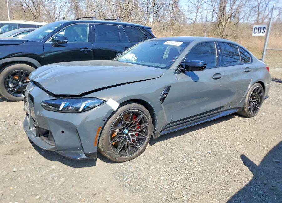 Salvage 2025 Bmw M3 Competition in Gray