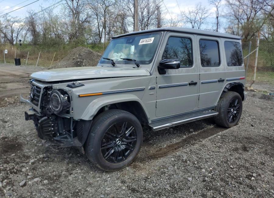 Salvage 2025 Mercedes-benz G 580e  in Gray