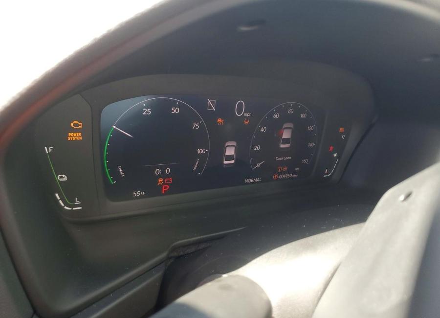 Salvage 2024 Honda Accord Touring Hybrid in Silver
