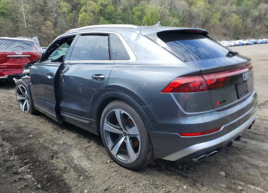 Salvage 2025 Audi Sq8 Prestige in Gray