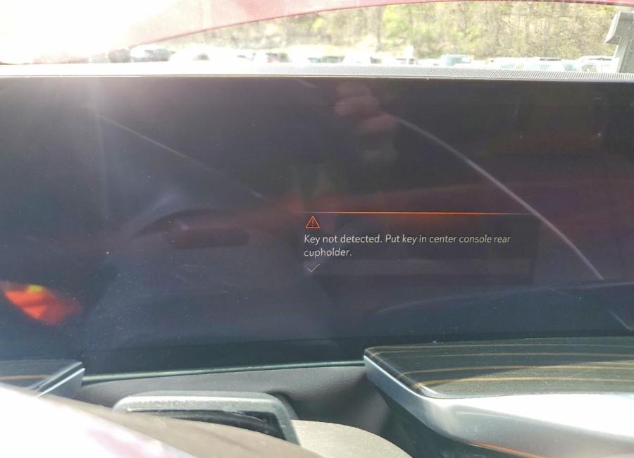 Salvage 2025 Cadillac Escalade Premium Luxury in Red