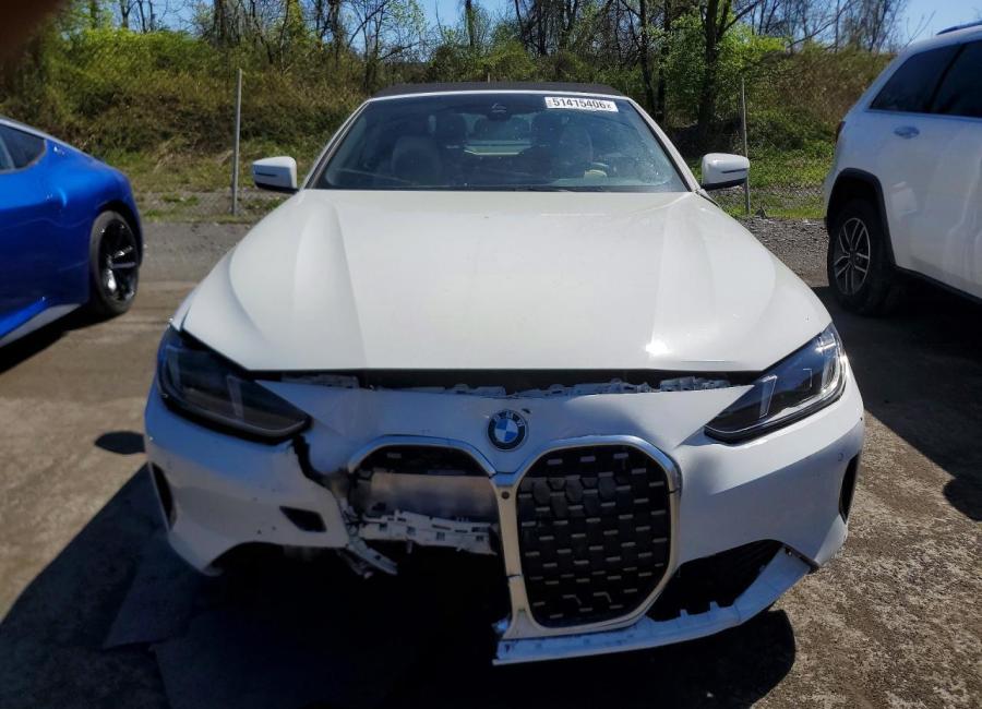 Salvage 2026 Bmw 430i  in White