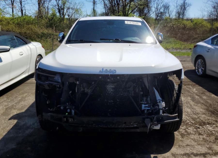 Salvage 2020 Jeep Grand Cherokee Limited in White