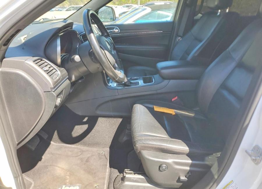 Salvage 2020 Jeep Grand Cherokee Limited in White