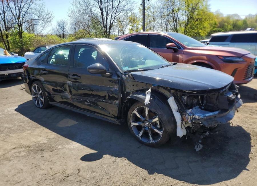 Salvage 2026 Honda Civic Sport in Black