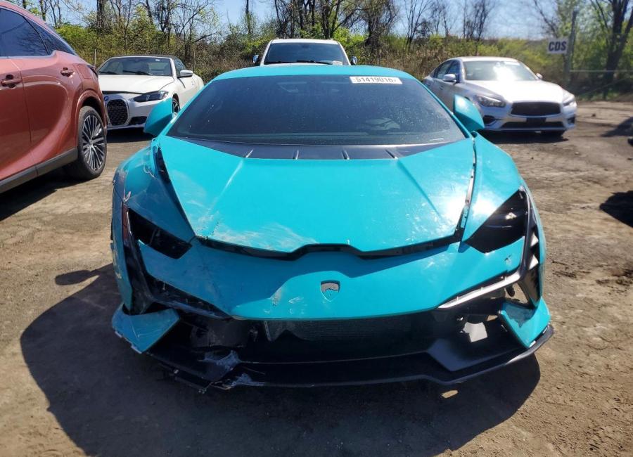 Salvage 2024 Lamborghini Huracan Tecnica in Blue