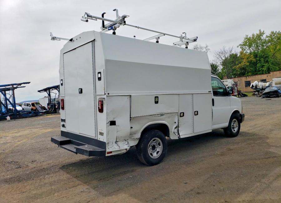 Salvage 2024 Chevrolet Express  in White