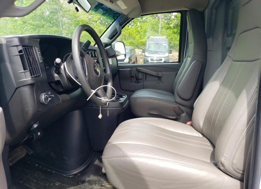 Salvage 2024 Chevrolet Express  in White