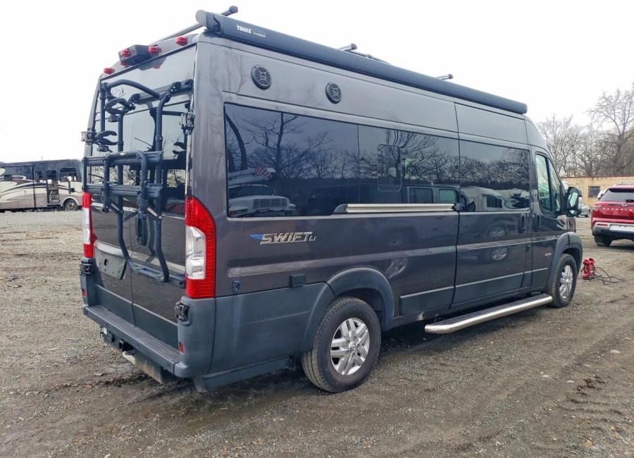 Salvage 2021 Jayco Swift Li in Gray