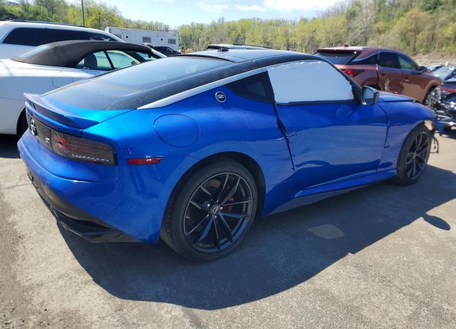 Salvage 2024 Nissan Z Performance in Blue