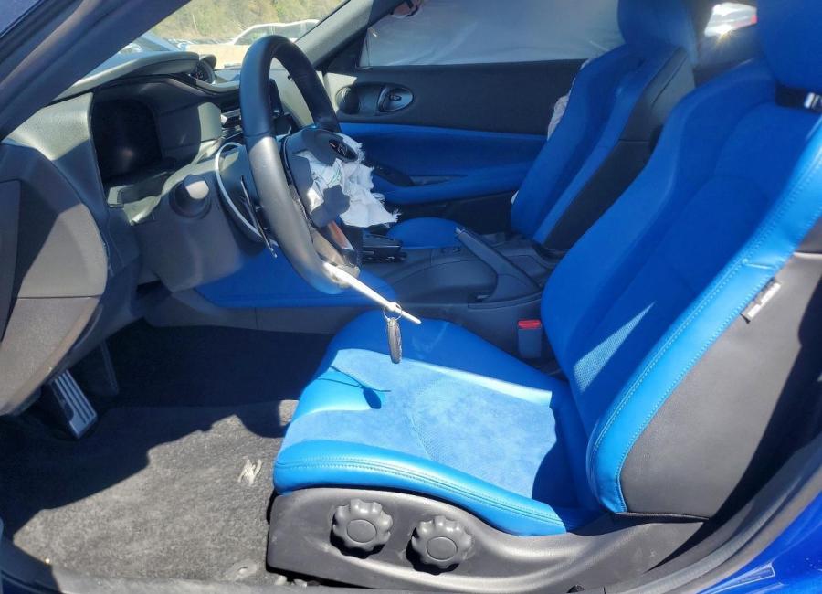 Salvage 2024 Nissan Z Performance in Blue