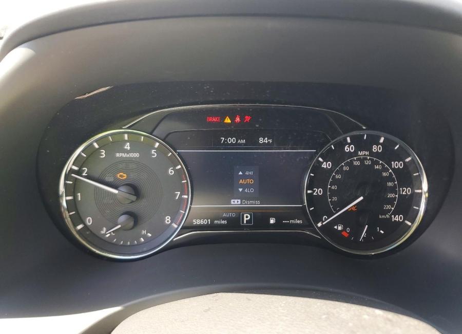 Salvage 2024 Infiniti Qx80  in Black