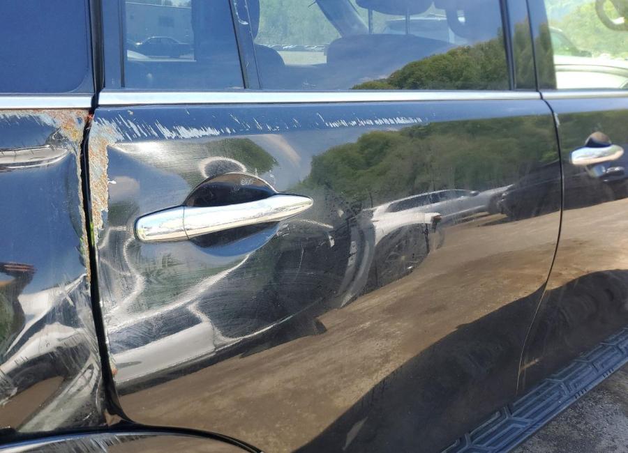 Salvage 2024 Infiniti Qx80  in Black