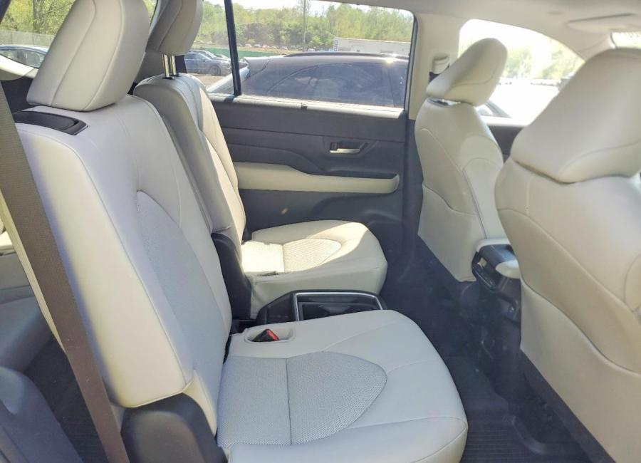 Salvage 2025 Toyota Grand Highlander Hybrid Xle in Gray
