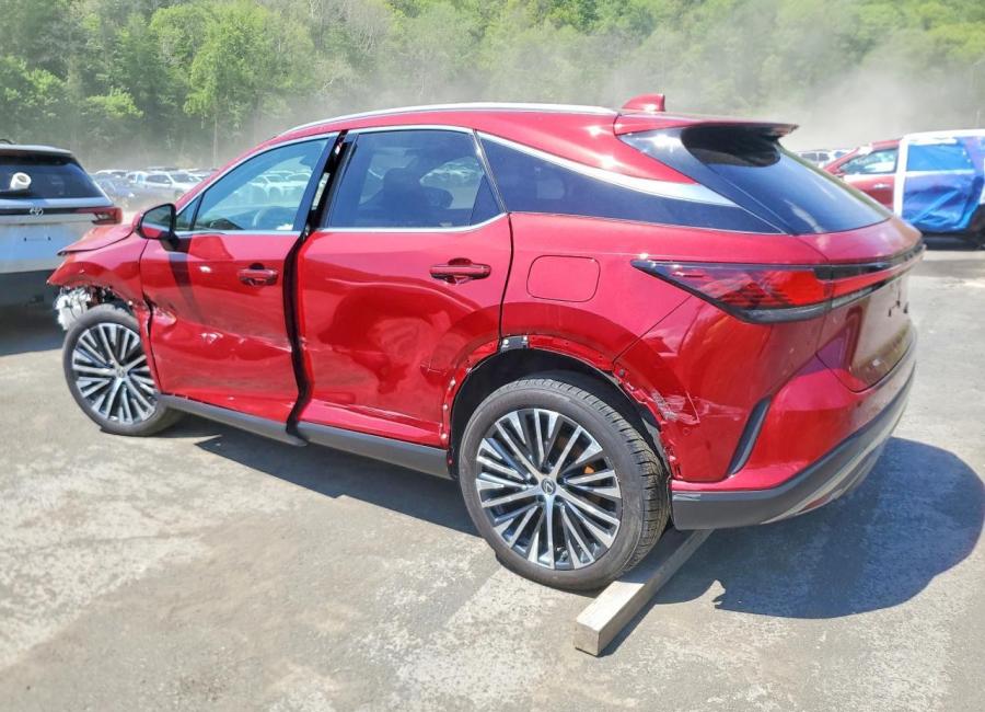 Salvage 2025 Lexus Rx 350h Premium+ in Red