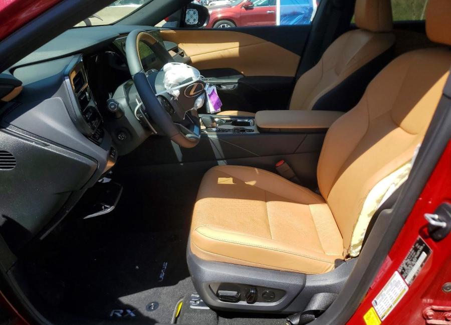 Salvage 2025 Lexus Rx 350h Premium+ in Red