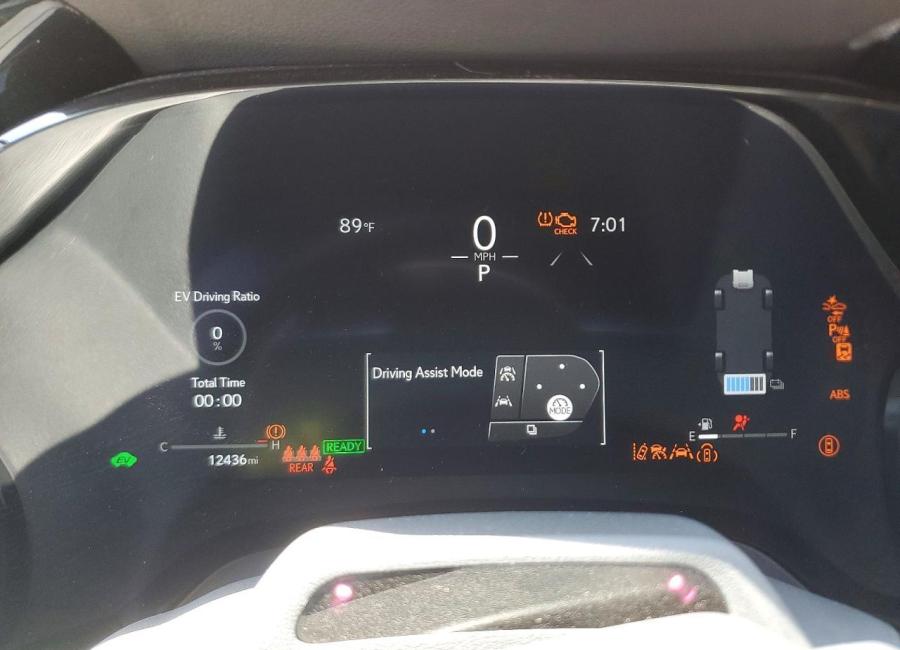Salvage 2025 Lexus Rx 350h Premium+ in Red