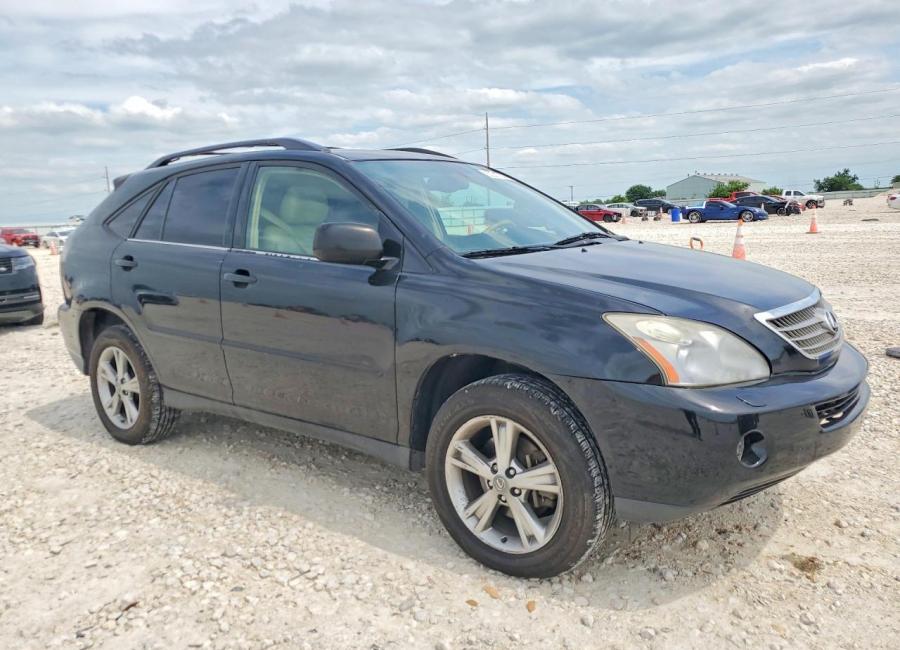 Salvage 2006 Lexus Rx 400h Awd in Black