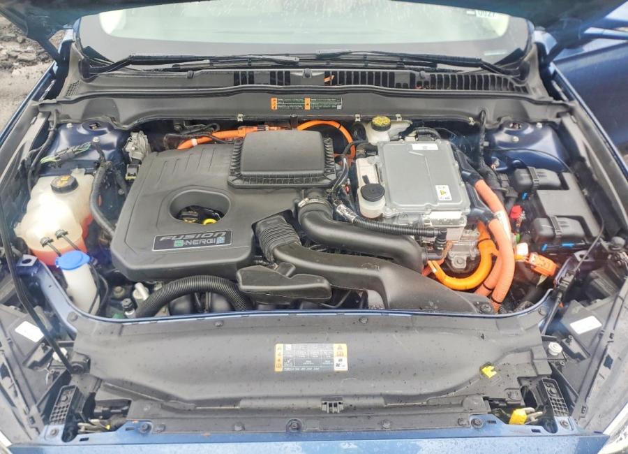 Salvage 2018 Ford Fusion Se Phev in Blue