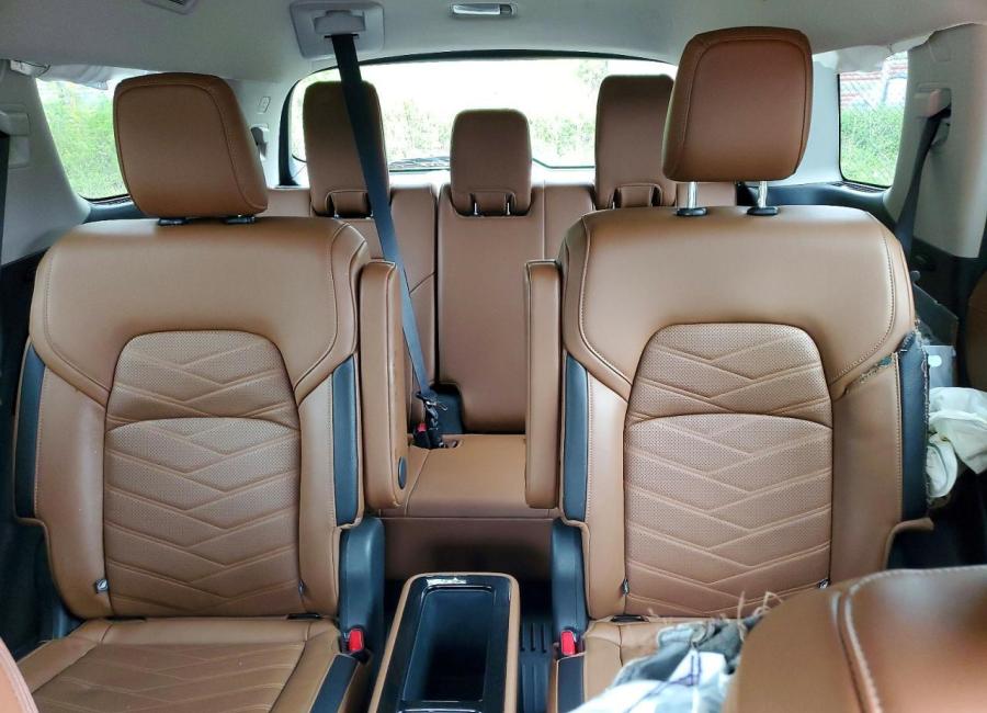 Salvage 2025 Nissan Pathfinder Platinum in Gray