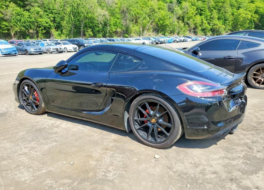 Salvage 2016 Porsche Cayman Gts in Black