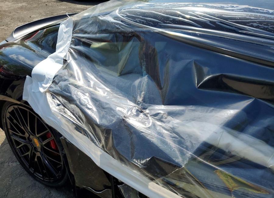 Salvage 2016 Porsche Cayman Gts in Black