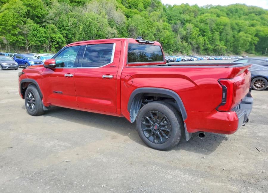 Salvage 2022 Toyota Tundra Limited in Burgundy