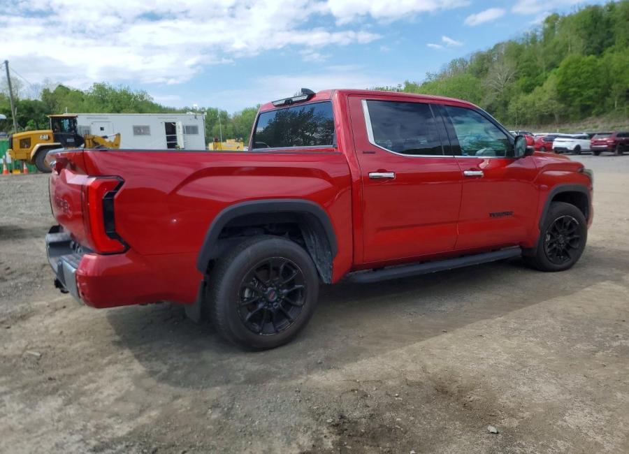 Salvage 2022 Toyota Tundra Limited in Burgundy