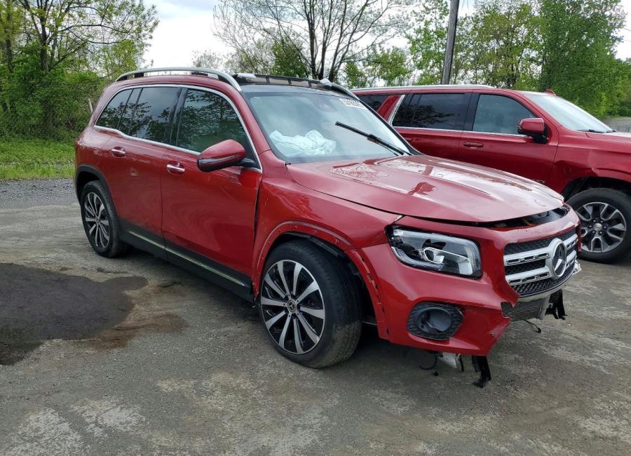 Salvage 2023 Mercedes-benz Glb 350 4matic in Red