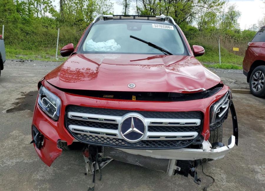 Salvage 2023 Mercedes-benz Glb 350 4matic in Red