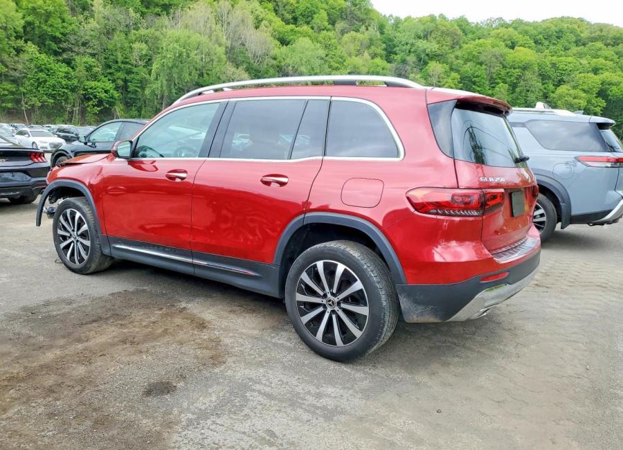 Salvage 2023 Mercedes-benz Glb 350 4matic in Red