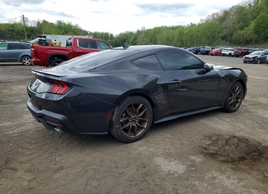 Salvage 2024 Ford Mustang  in Black