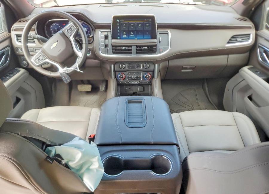 Salvage 2024 Chevrolet Suburban  in Burgundy