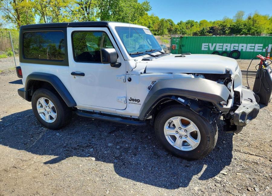 Salvage 2023 Jeep Wrangler  in Gray