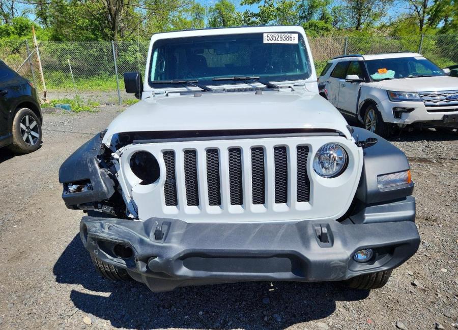 Salvage 2023 Jeep Wrangler  in Gray