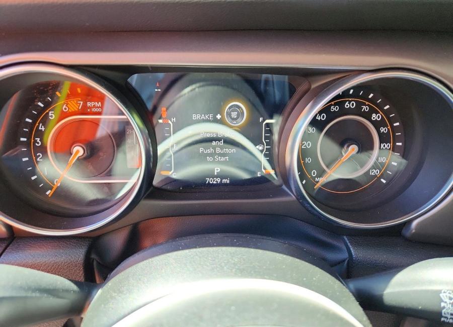 Salvage 2023 Jeep Wrangler  in Gray
