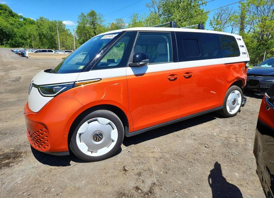 Salvage 2025 Volkswagen Id Buzz First Edition in Two Tone