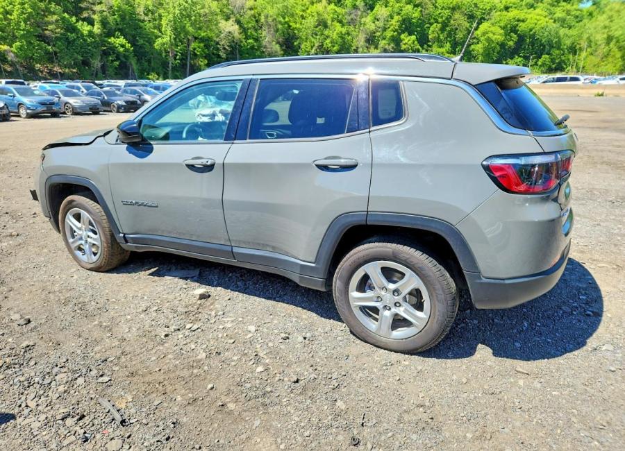 Salvage 2024 Jeep Compass  in Gray