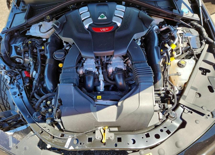 Salvage 2023 Alfa Romeo Giulia Quadrifoglio in Black