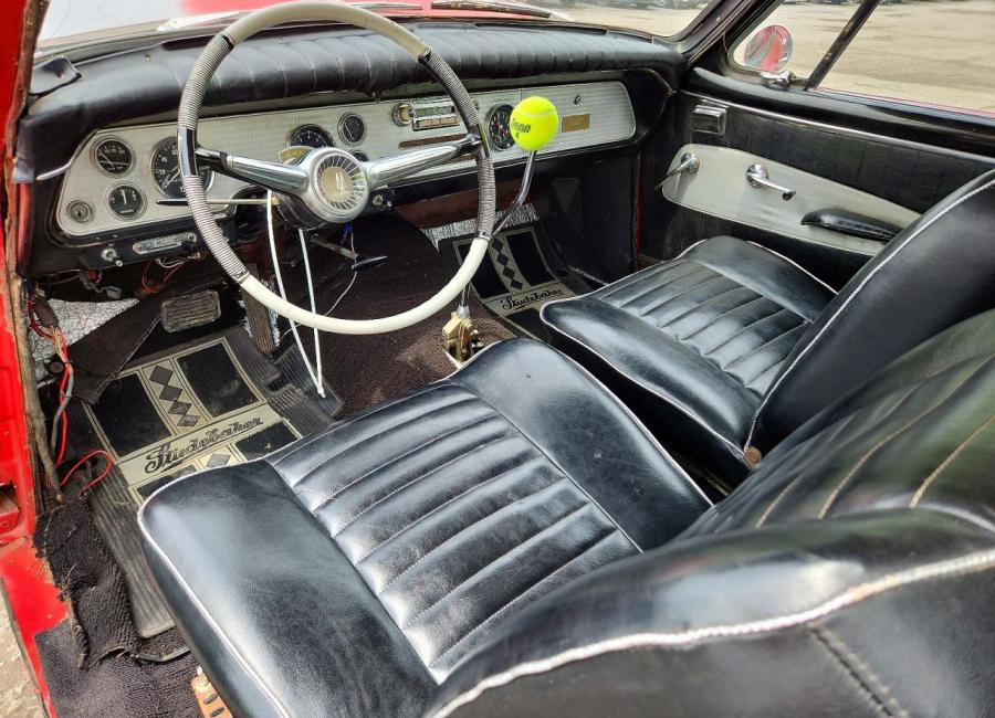 Salvage 1961 Studebaker Hawk  in Red