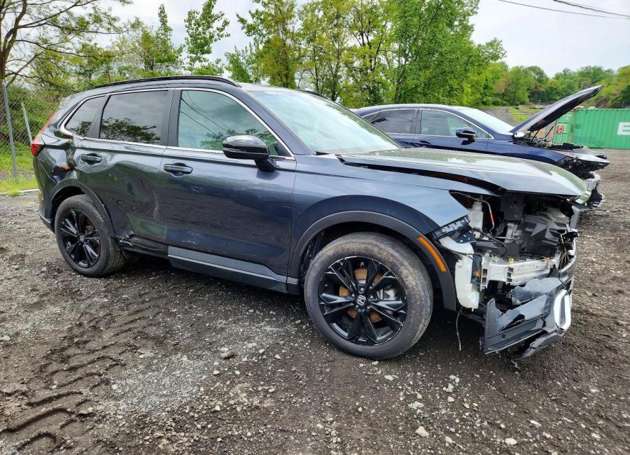 Salvage 2025 Honda Cr-v Sport Touring in Gray