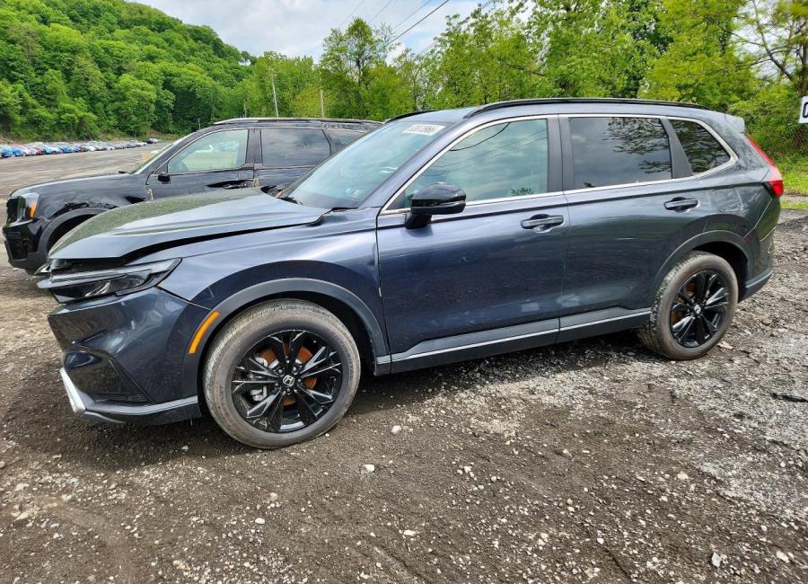 Salvage 2025 Honda Cr-v Sport Touring in Gray