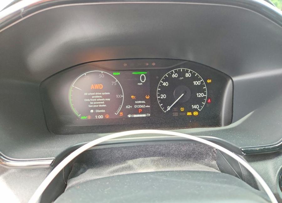 Salvage 2025 Honda Cr-v Sport-l in Gray