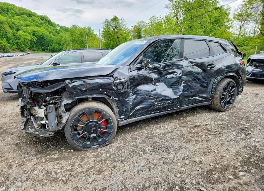 Salvage 2025 Bmw Xm  in Black