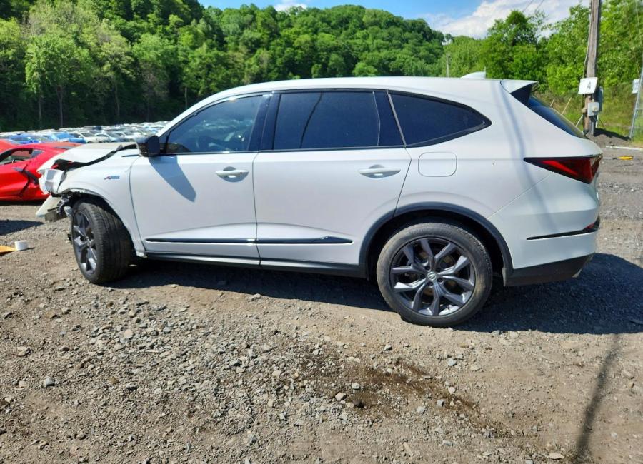 Salvage 2024 Acura Mdx A-spec in White