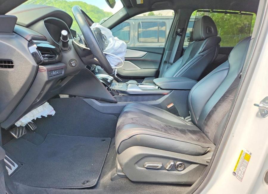 Salvage 2024 Acura Mdx A-spec in White